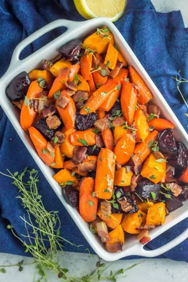 Roast Root Vegetables With a Crispy Savory Sage Crunch