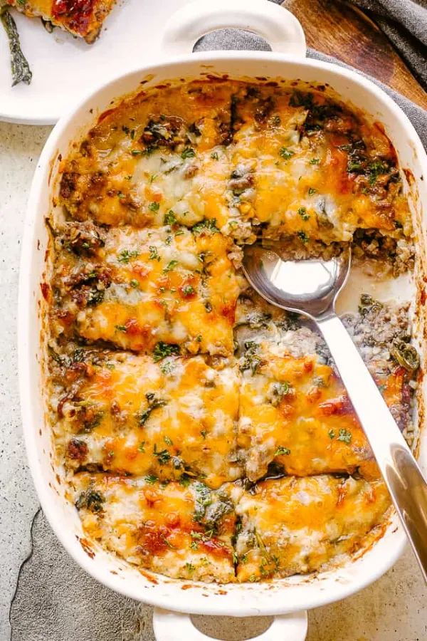 The Easiest Way to Make a Cheesy Ground Beef And Rice Casserole Your Family Will Love