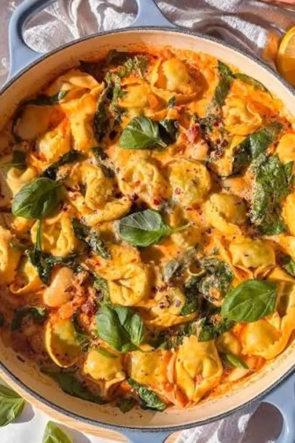 I Can’t Stop Making Garlic Parmesan Chicken Tortellini in 30 Minutes