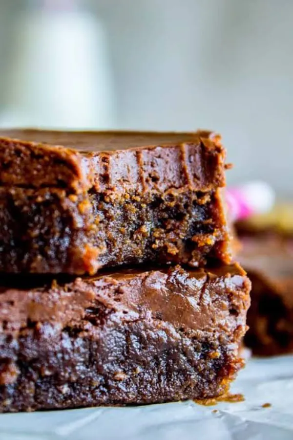 Easy Homemade Best Classic Fudgy Brownies Recipe with Rich Chocolate Flavor