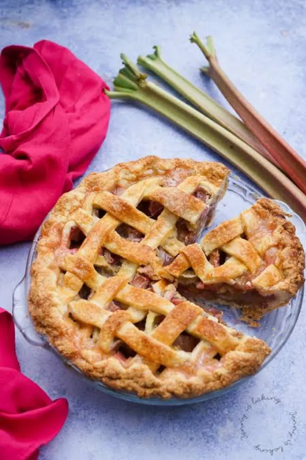 German Rhubarb Pie Recipe Everyone Will Ask You to Make Again